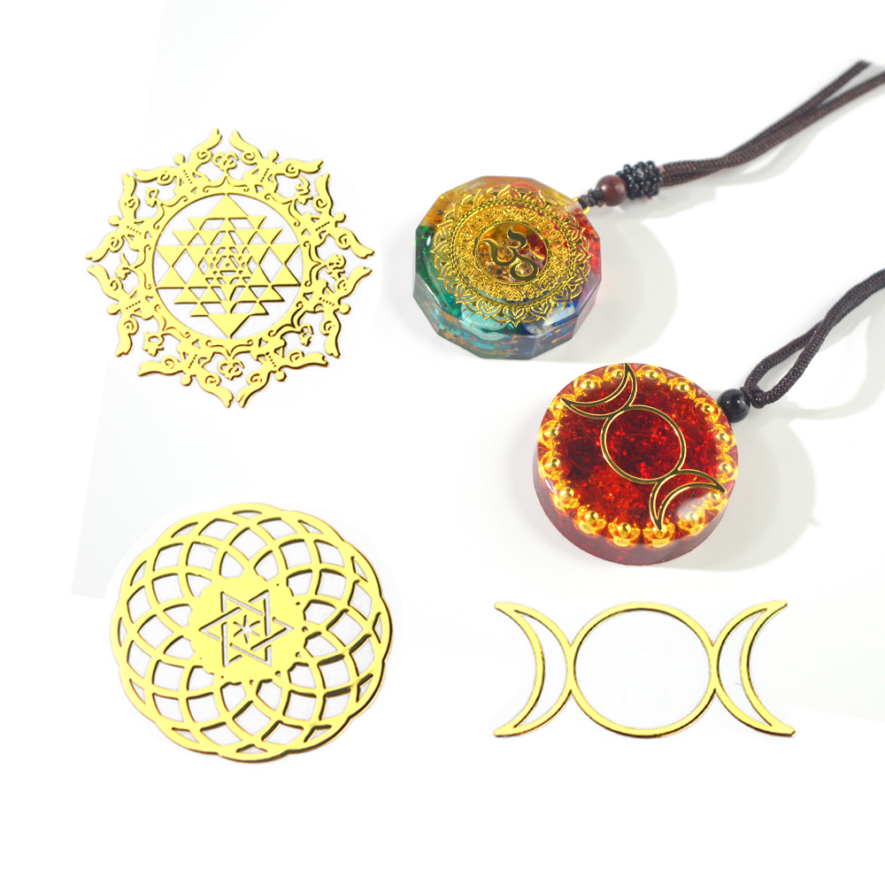 Resin Crafts Diy - JF068 New Tower Metal Orgonite Copper