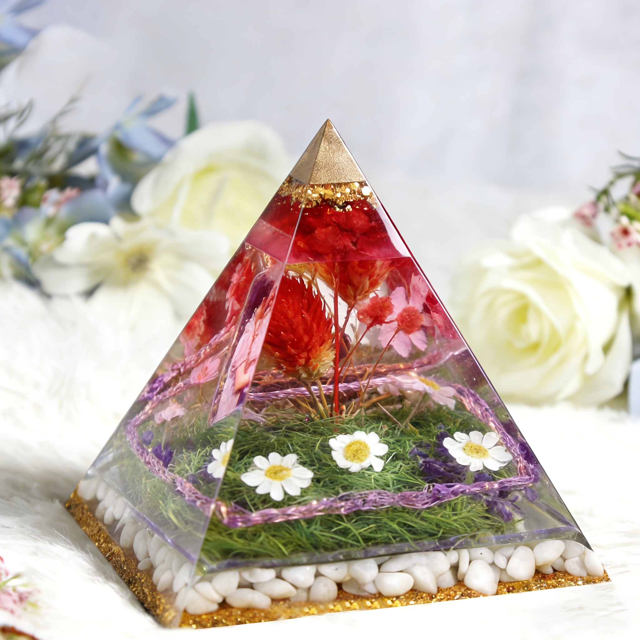 5pc- Pyramid resin molds of va - огляд і ціна Resin Jewelry Kit