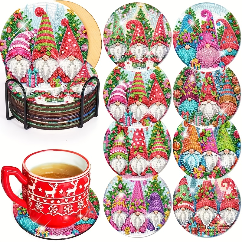 8 pieces/set Christmas collect - огляд і ціна Resin Craft Kit