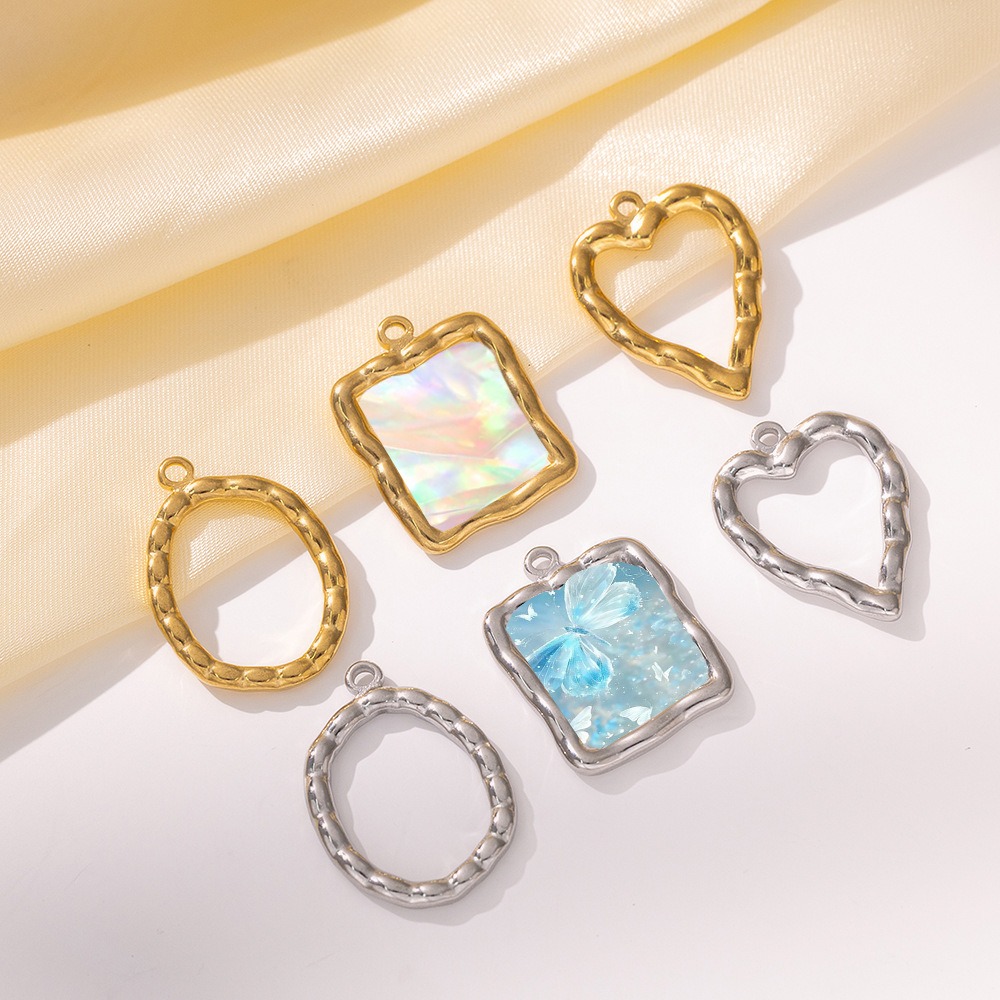 5pcs Stainless Steel Heart Rou - огляд і ціна Resin Craft Projects