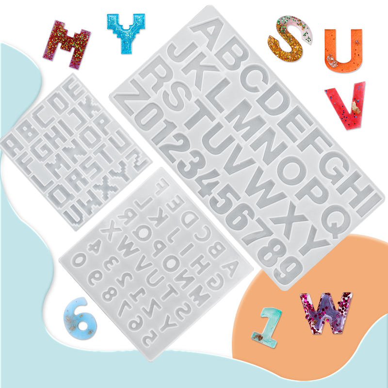 Alphabet Epoxy Resin Mold Kit  - огляд і ціна Resin Jewelry Kit