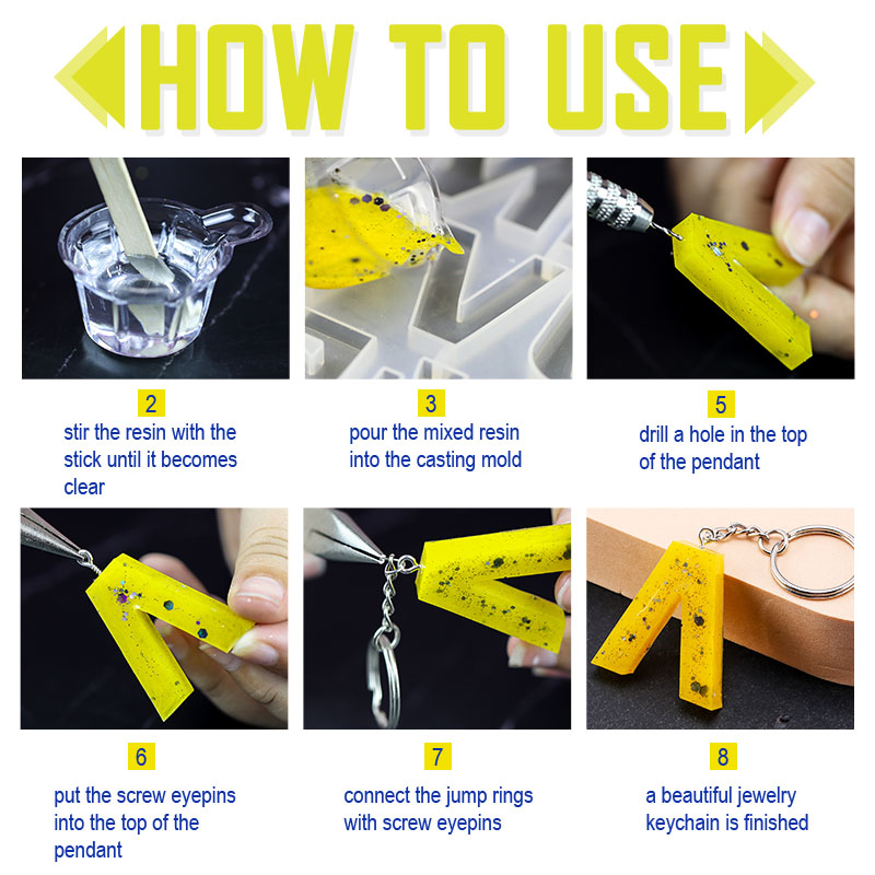 Alphabet Epoxy Resin Mold Kit  - огляд і ціна Resin Jewelry Kit