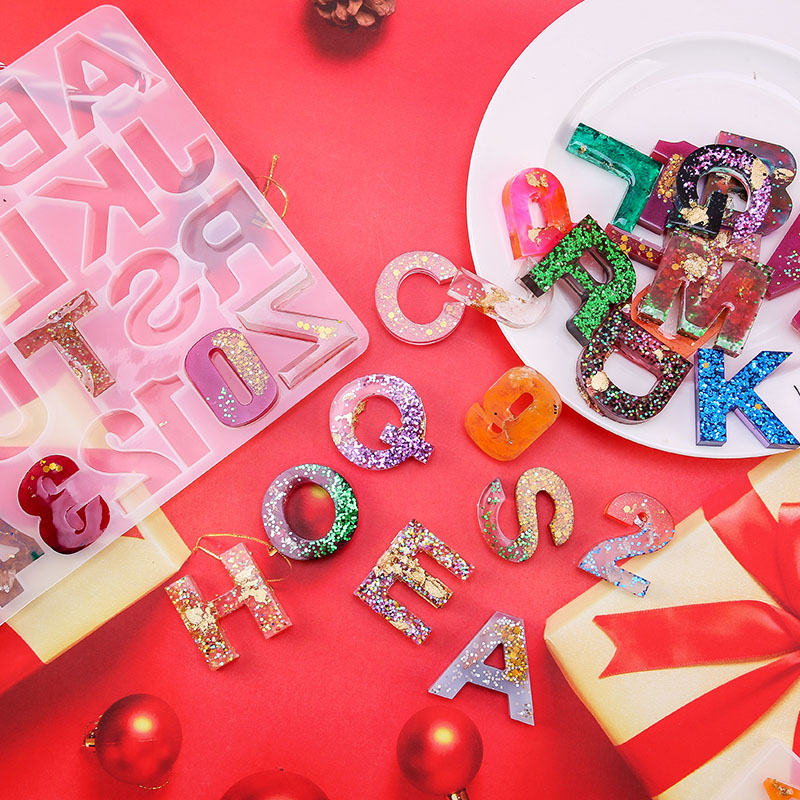 Alphabet Epoxy Resin Mold Kit  - огляд і ціна Resin Jewelry Kit