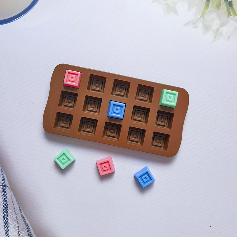Classical Chocolate Mold Squar - огляд і ціна Silicone Mold Tray