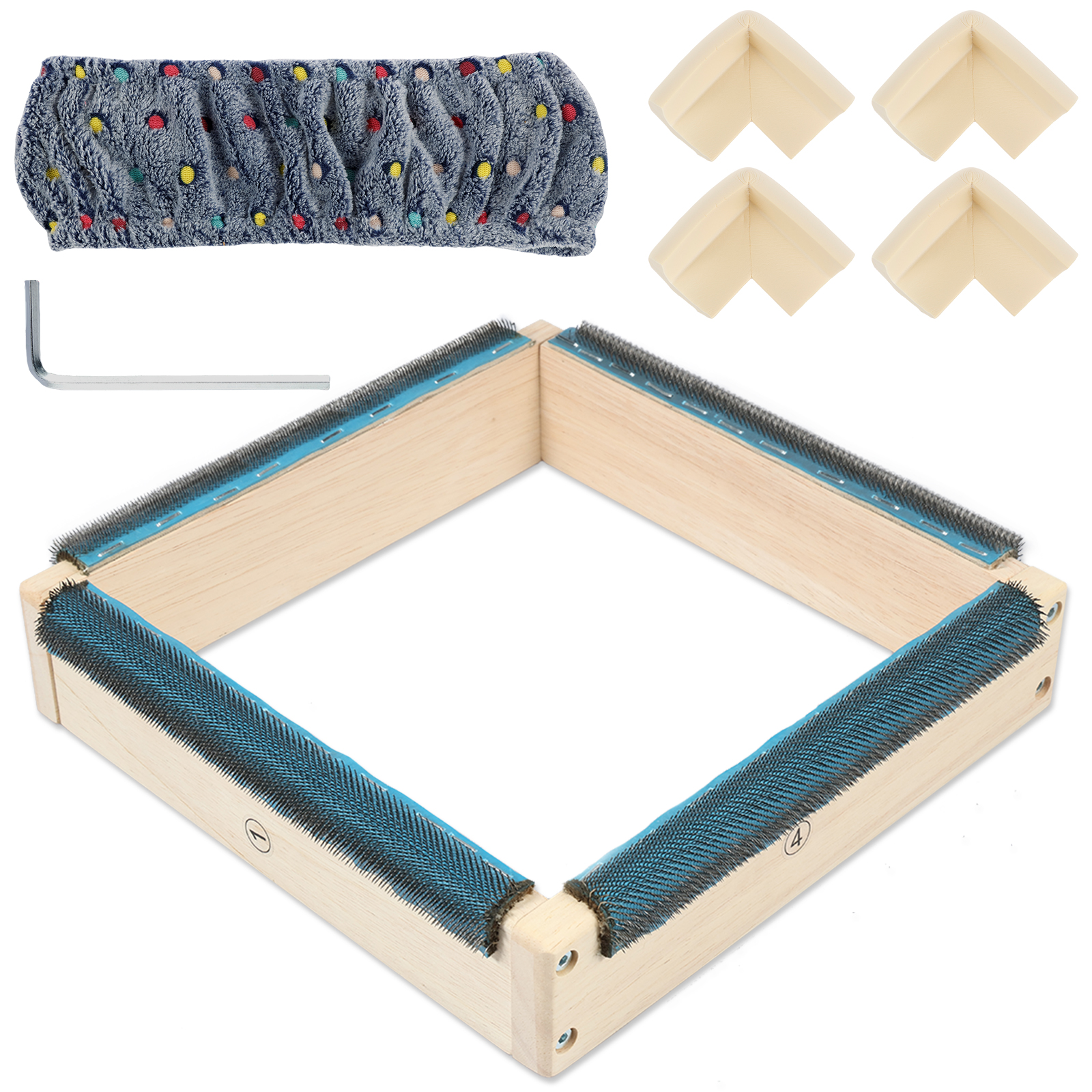 Punch Needle Frame Square Embr - огляд і ціна Wood Ring Blank