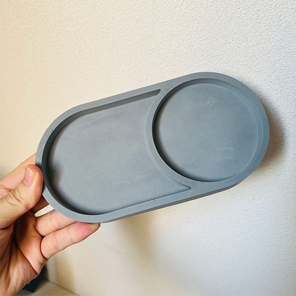 Oval Storage Tray Concrete Mol - огляд і ціна Serving Tray Mold