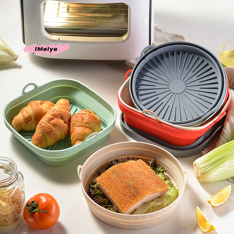 Square Foldable Air Fryer Sili - огляд і ціна Silicone Mold Tray