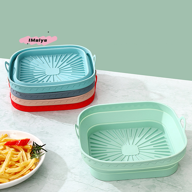 Square Foldable Air Fryer Sili - огляд і ціна Silicone Mold Tray