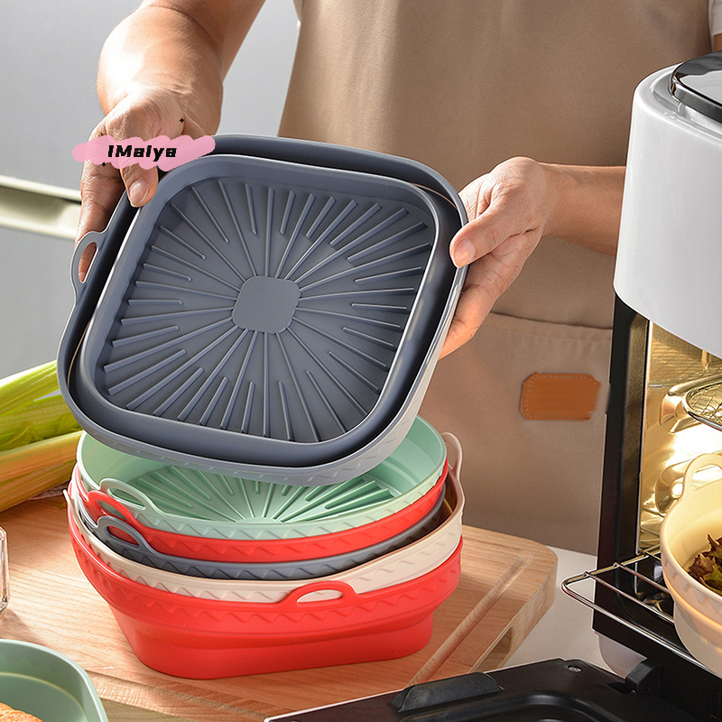 Square Foldable Air Fryer Sili - огляд і ціна Silicone Mold Tray