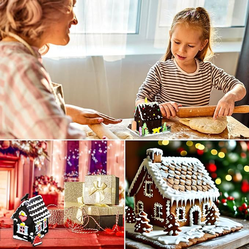 Christmas House Building block - огляд і ціна Silicone Mold Tray
