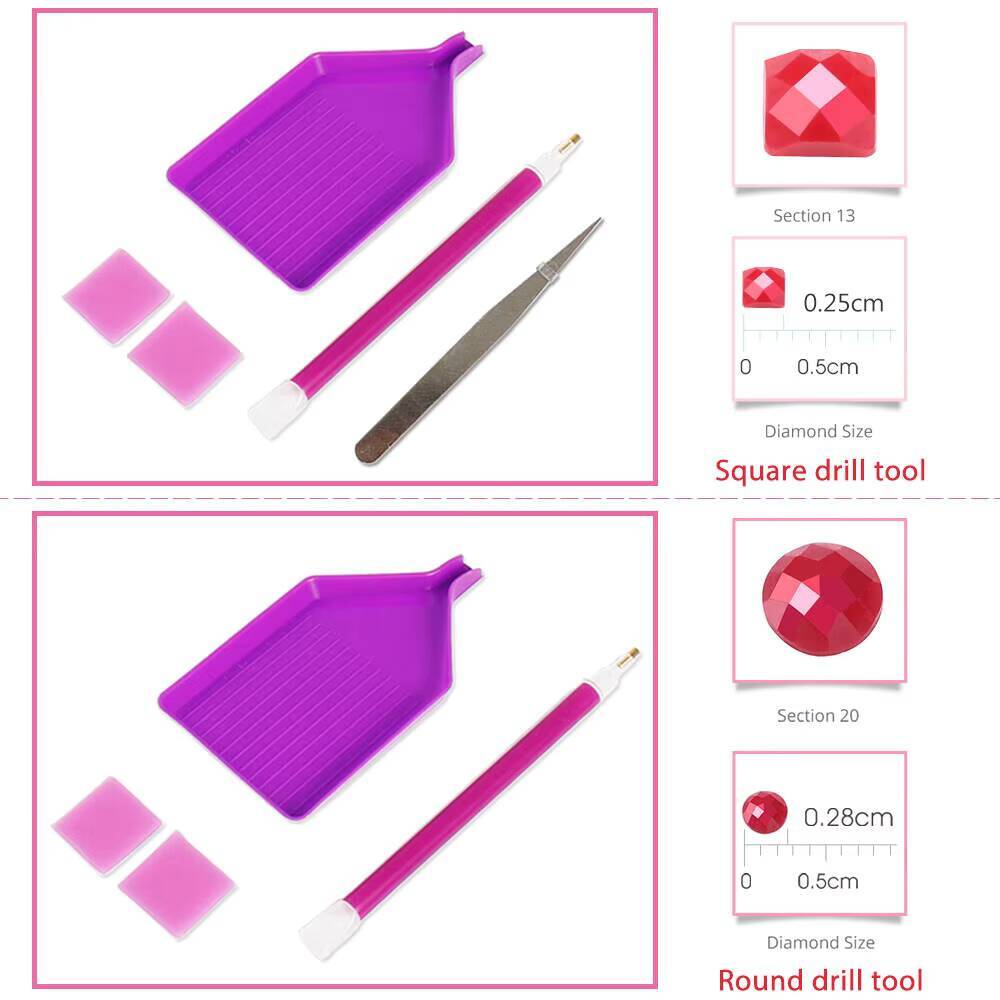 1PC frameless  Diamond Paintin - огляд і ціна Resin Craft Kit