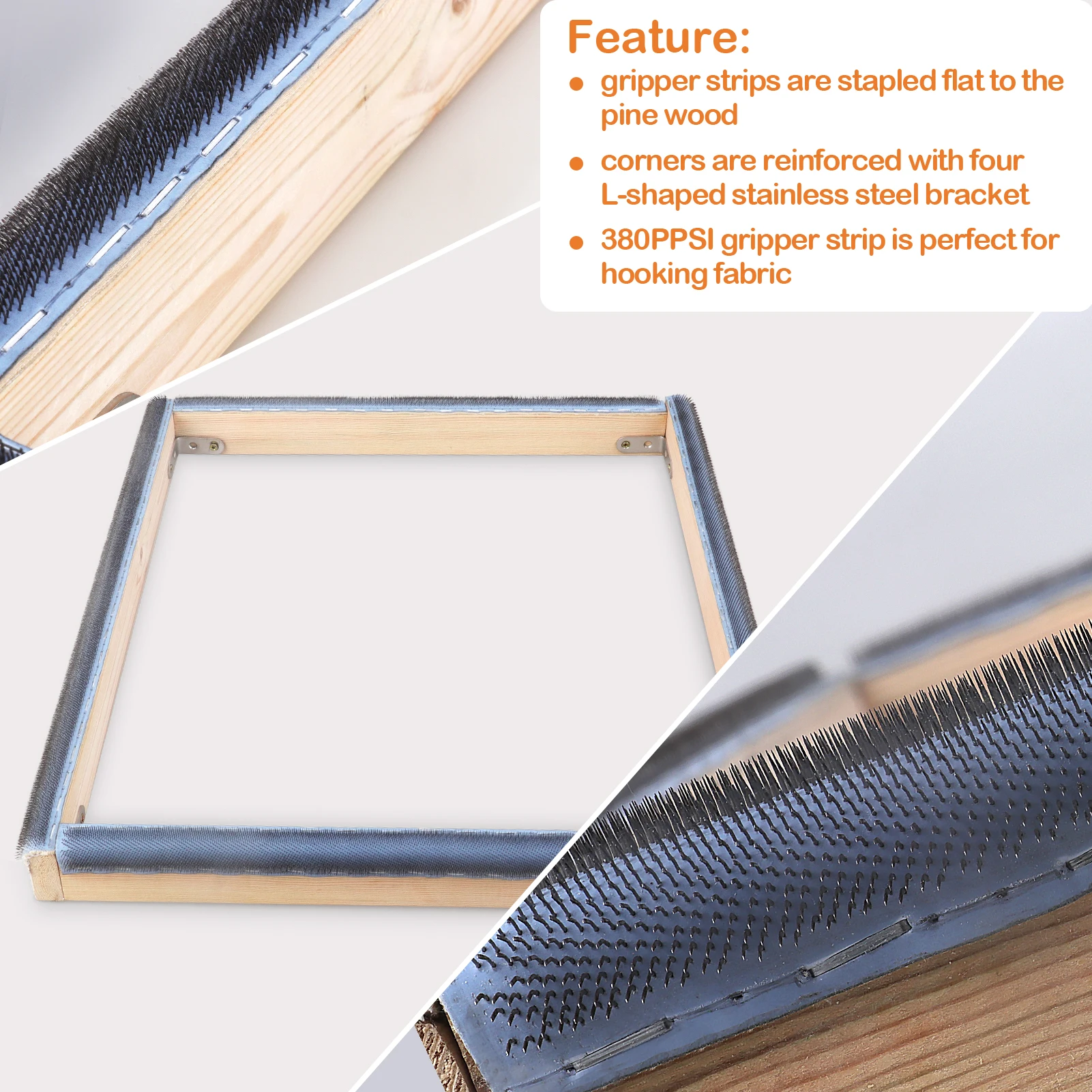 Punch Needle Frame Square Embr - огляд і ціна Wood Ring Blank