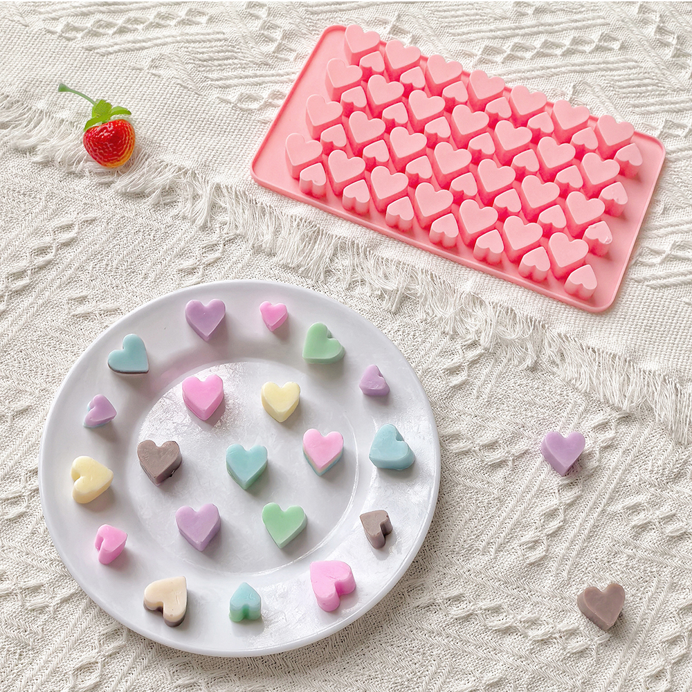 56 cavity size heart-shaped ch - огляд і ціна Silicone Mold Tray