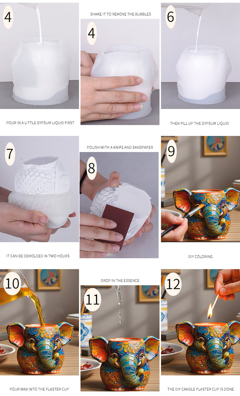 Vase Silicone Mold Silicone Pl - огляд і ціна Resin Craft Workshop