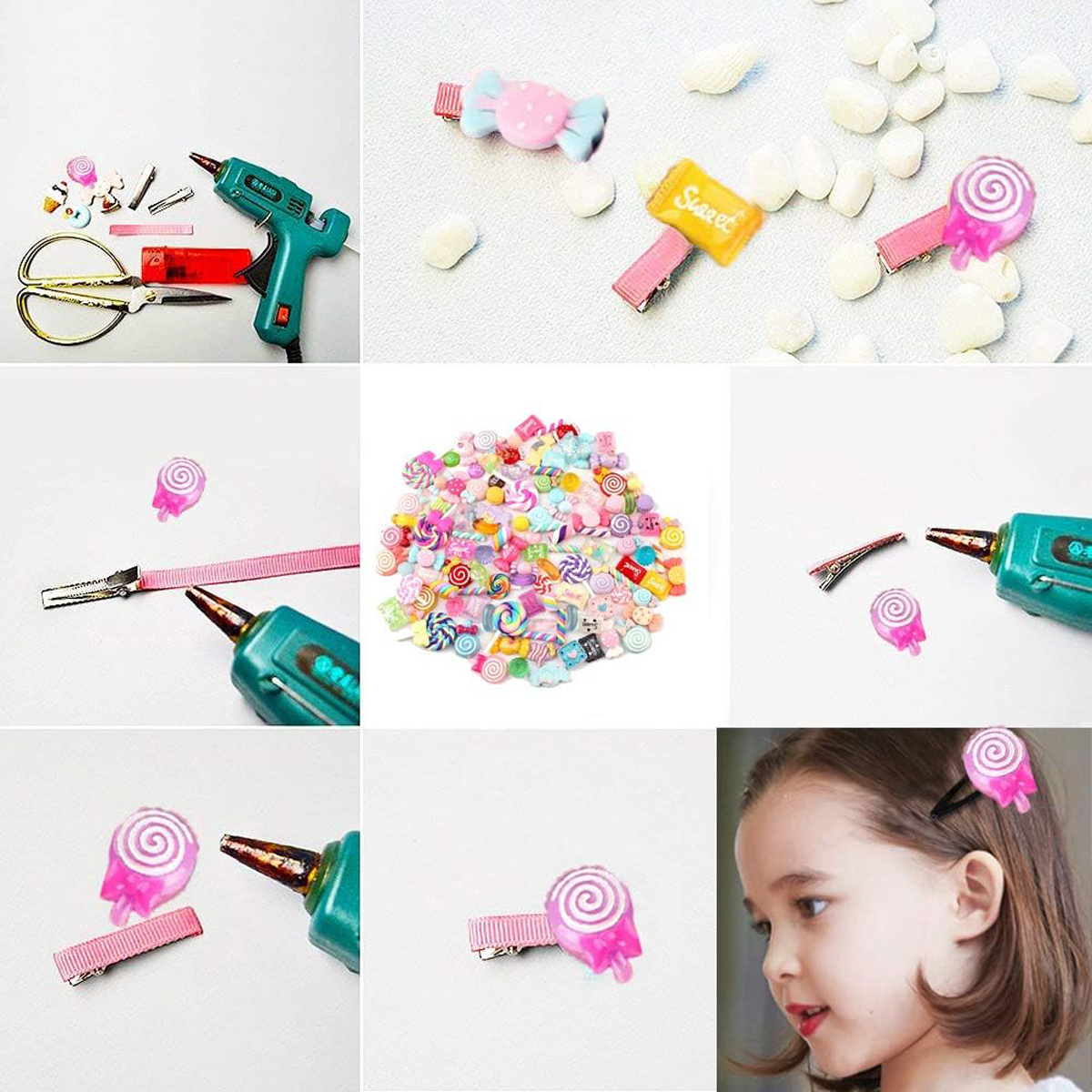 30pcs Random Candy Slime Charm - огляд і ціна Resin Craft Projects