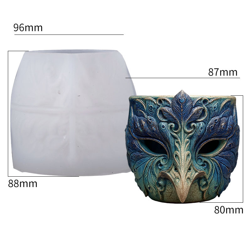 Resin Drip Candle Cups  Cement - огляд і ціна Resin Craft Workshop