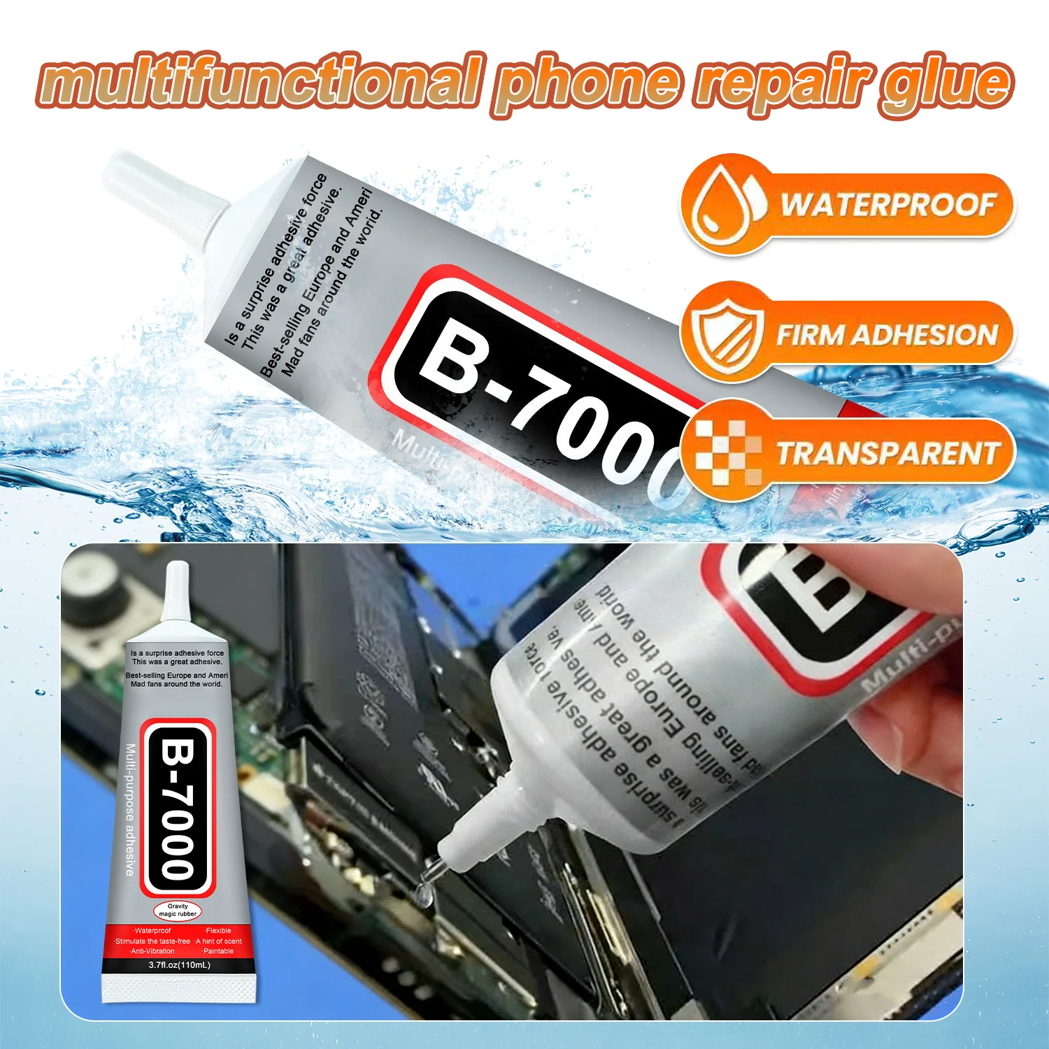 Super Glue B-7000 Loolifl 1-10 - огляд і ціна Resin Crafts