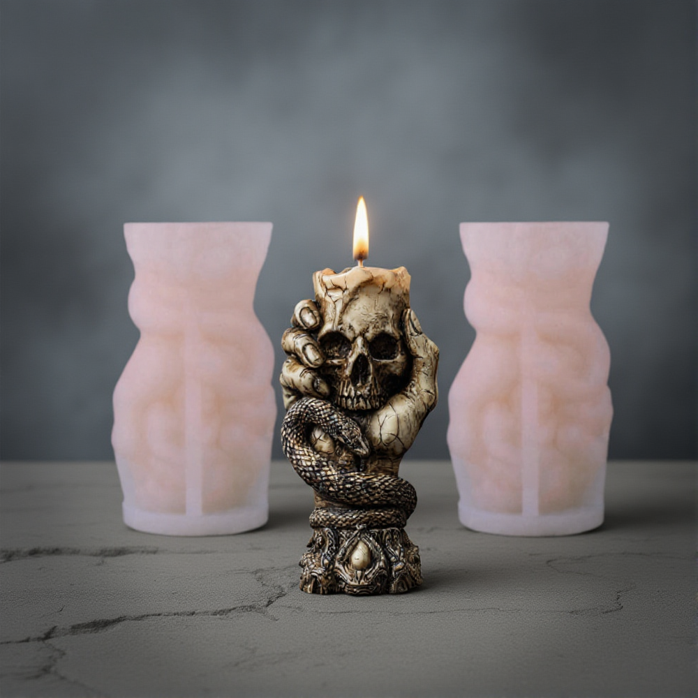 Halloween Skull Aroma Candle S - огляд і ціна Resin Craft Workshop