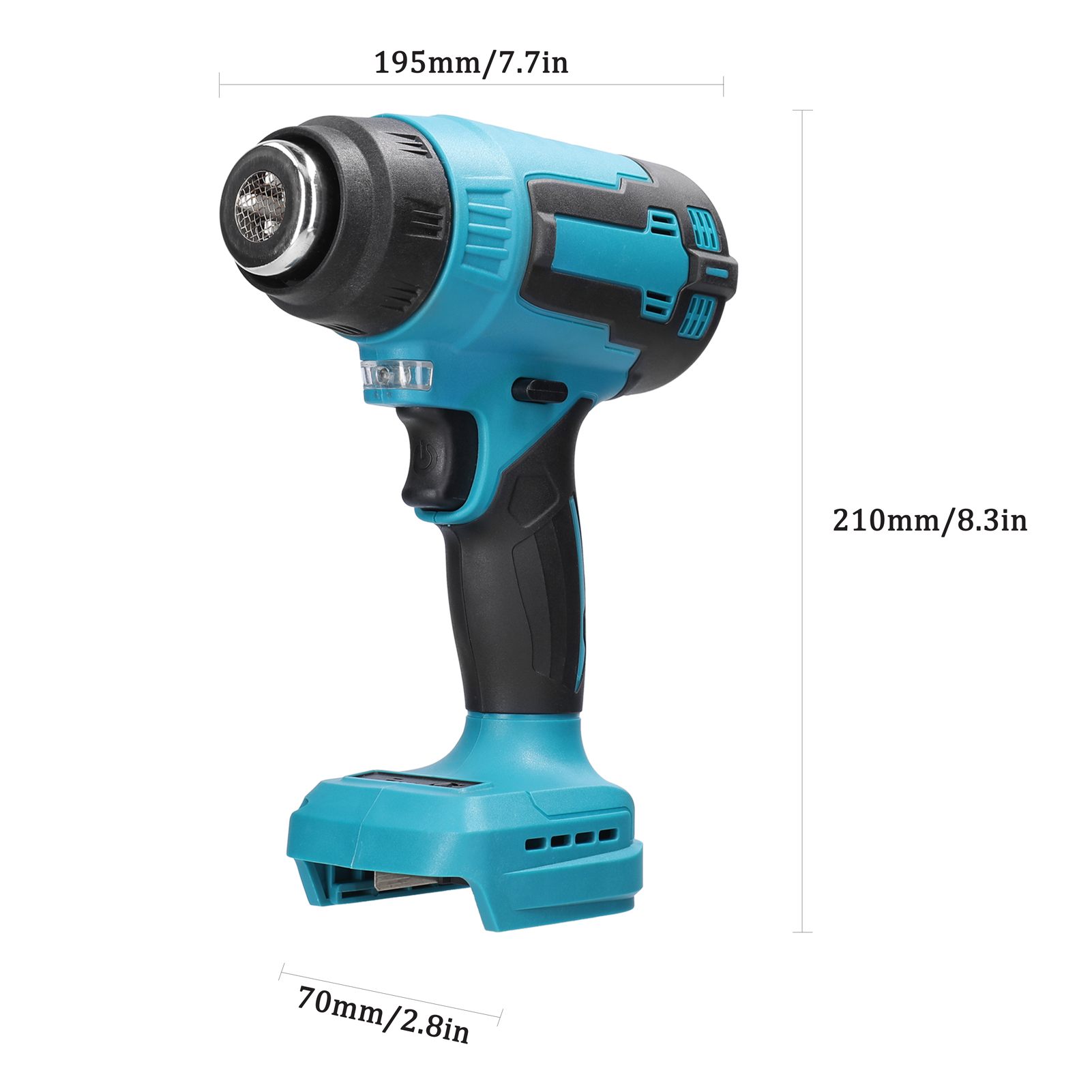 300W Cordless Hot Air Machine  - огляд і ціна Heat Gun Small