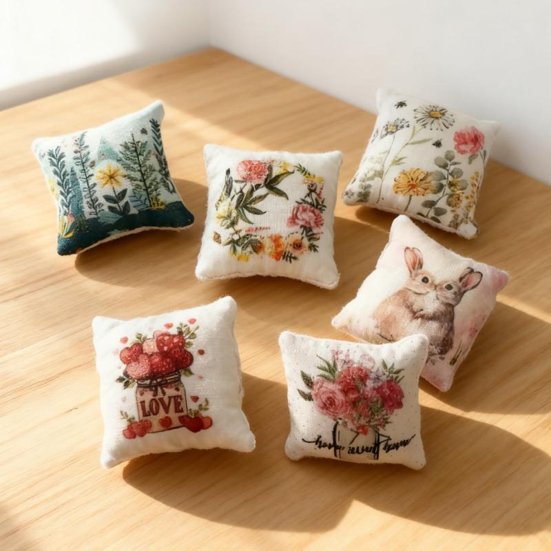 2Pcs Dollhouse Bedroom Sofa Sc - огляд і ціна Resin Crafts