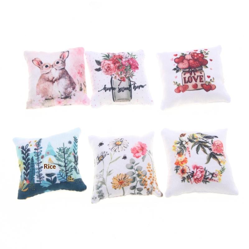 2Pcs Dollhouse Bedroom Sofa Sc - огляд і ціна Resin Crafts