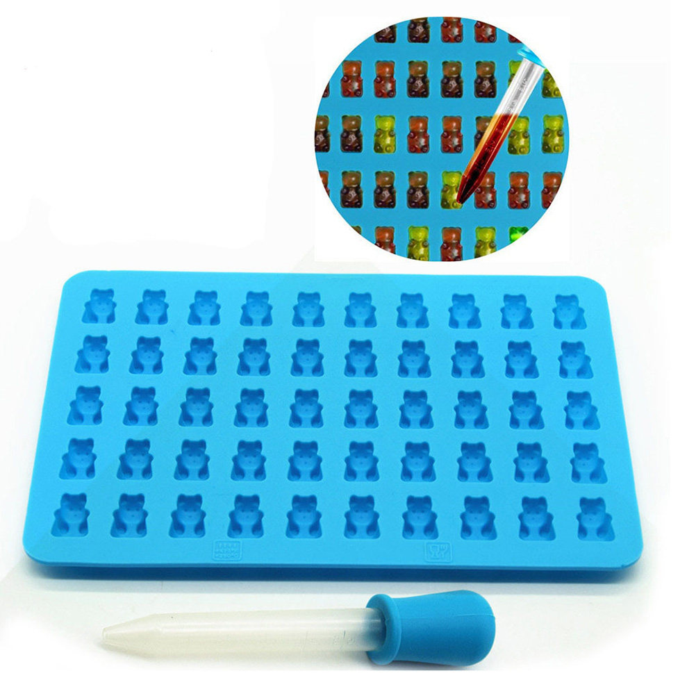 50 Bear Shaped Silicone Chocol - огляд і ціна Silicone Mold Tray