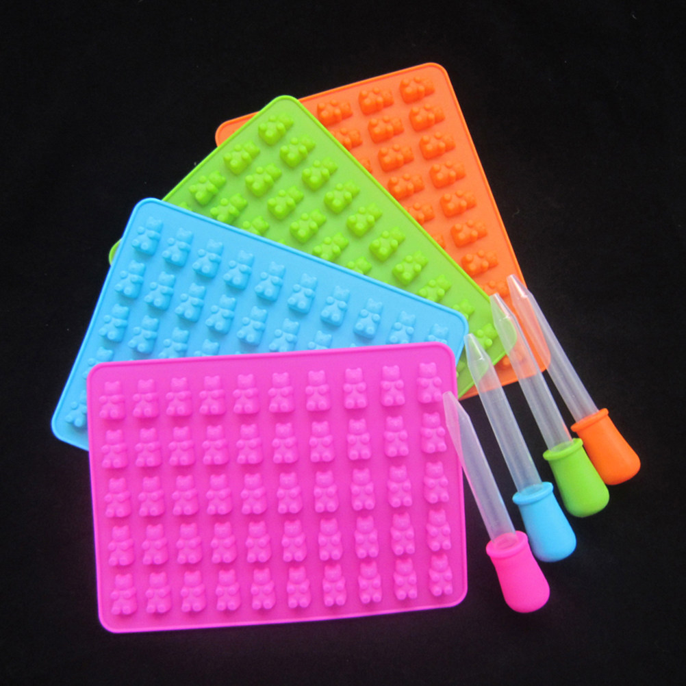 50 Bear Shaped Silicone Chocol - огляд і ціна Silicone Mold Tray