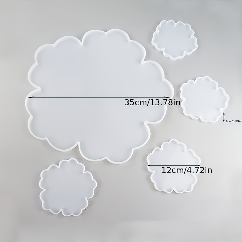 1-piece 13-inch large flower t - огляд і ціна Serving Tray Mold