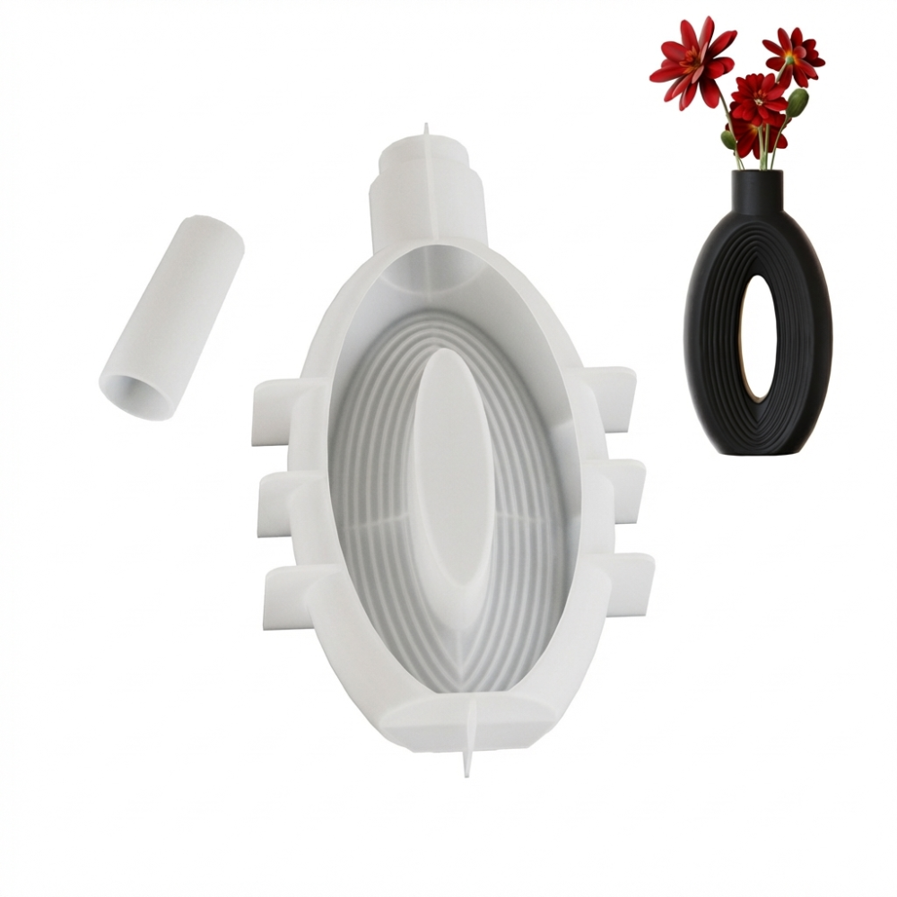 Modern Oval Stripe Silicone Va - огляд і ціна Resin Craft Workshop