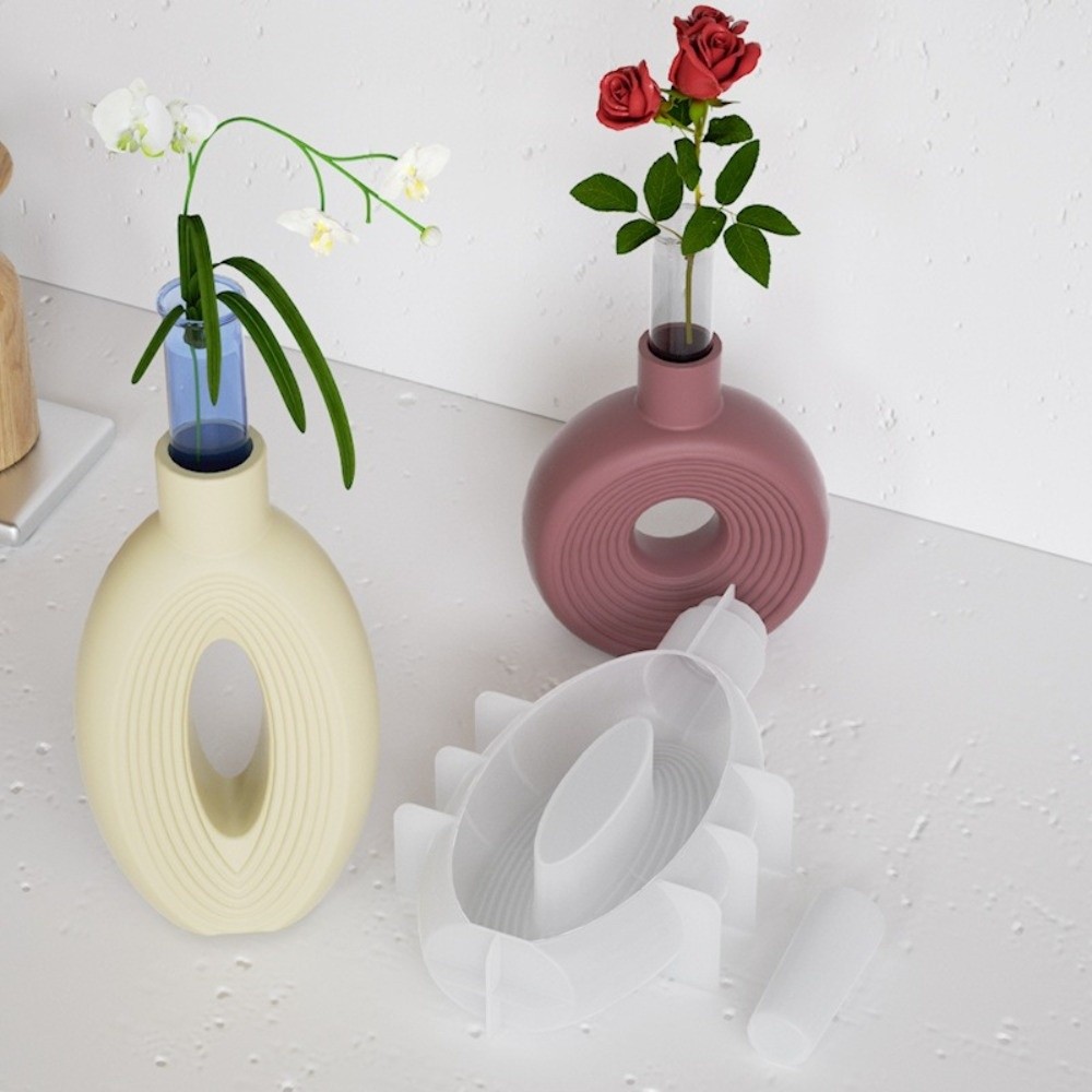 Modern Oval Stripe Silicone Va - огляд і ціна Resin Craft Workshop