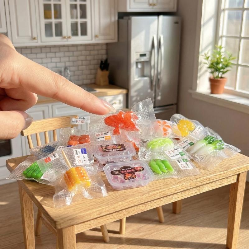 ✰✪1Pc 112 Mini Dollhouse Food  - огляд і ціна Vacuum Chamber Small