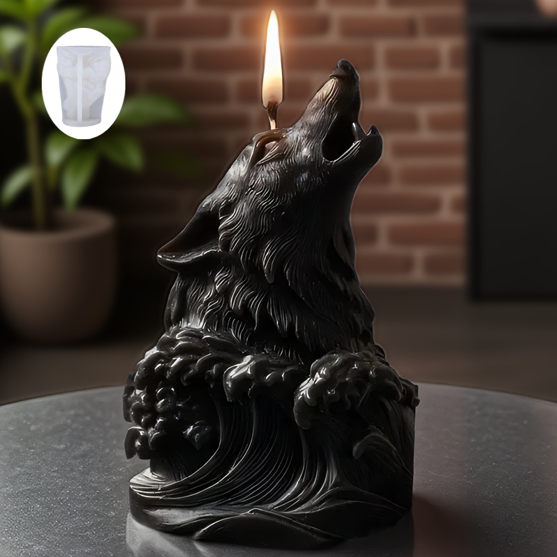 Dramatic Wolf and Ocean Wave C - огляд і ціна Resin Ocean Wave Mold