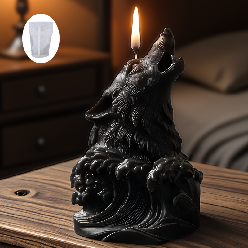 Dramatic Wolf and Ocean Wave C - огляд і ціна Resin Ocean Wave Mold