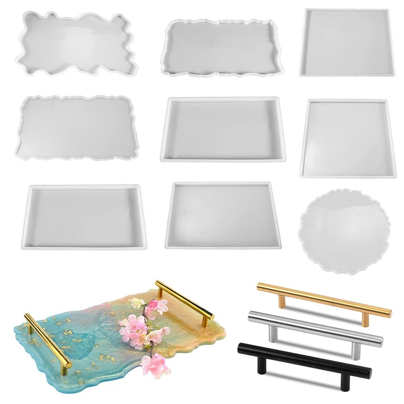 Tray Epoxy Resin Silicone Mold - огляд і ціна Serving Tray Mold