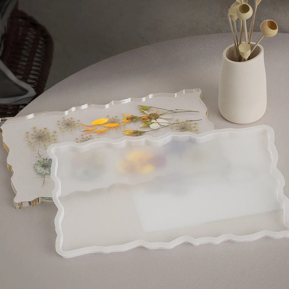 Tray Epoxy Resin Silicone Mold - огляд і ціна Serving Tray Mold