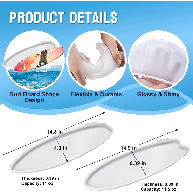Surfboard Resin Tray Molds Sur - огляд і ціна Resin Ocean Wave Mold