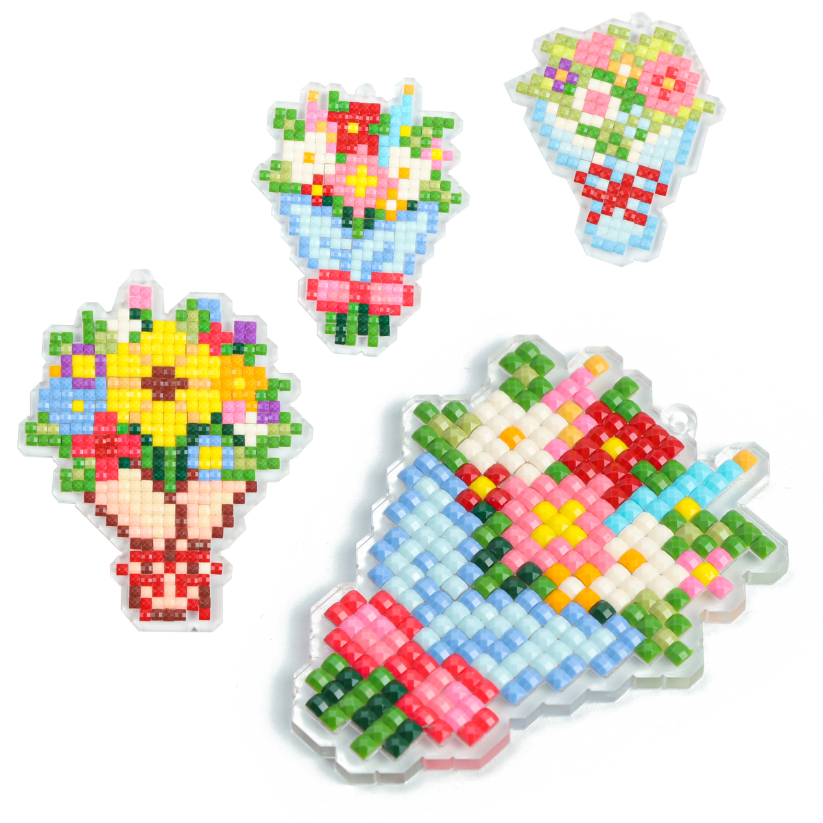 FOREVER YOUNG 3PCS Bouquet Acr - огляд і ціна Resin Craft Kit