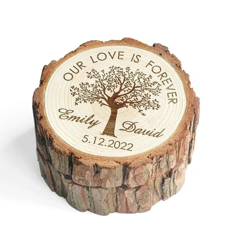 Personalized Wooden Wedding Ri - огляд і ціна Wood Ring Blank