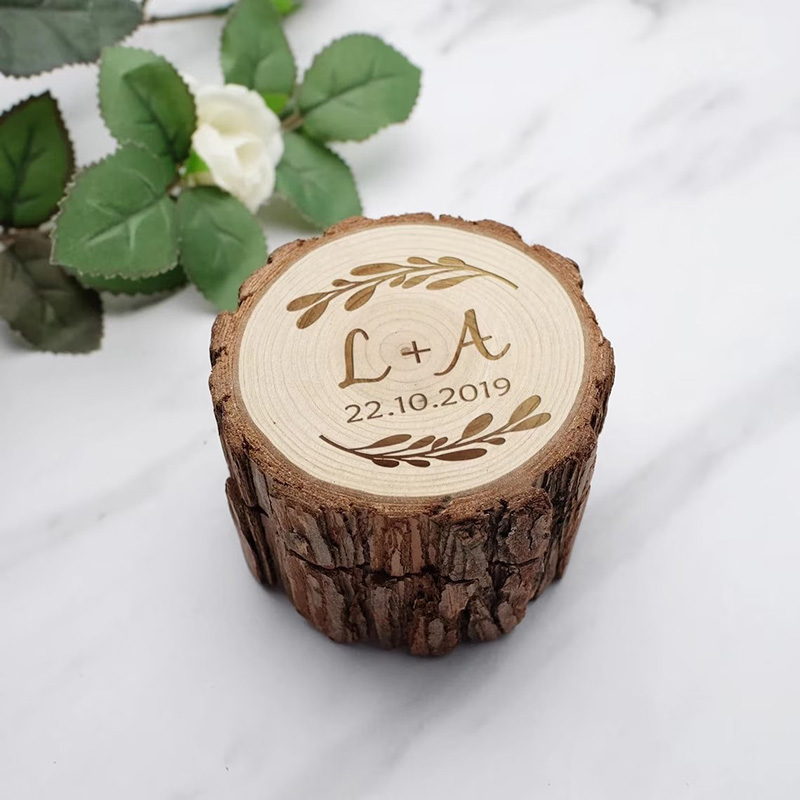Personalized Wooden Wedding Ri - огляд і ціна Wood Ring Blank
