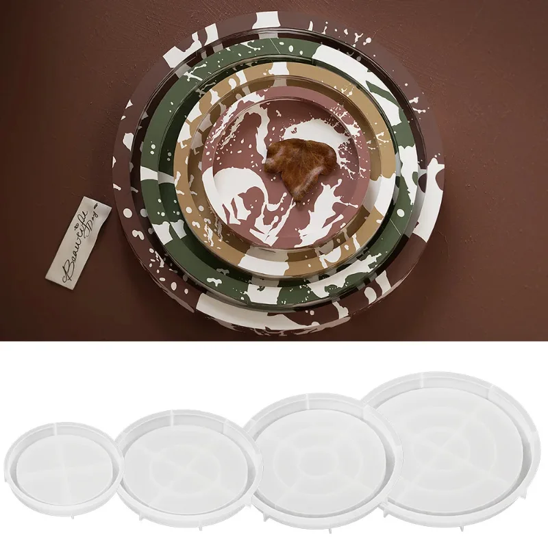 Large round Silicone Rolling T - огляд і ціна Serving Tray Mold