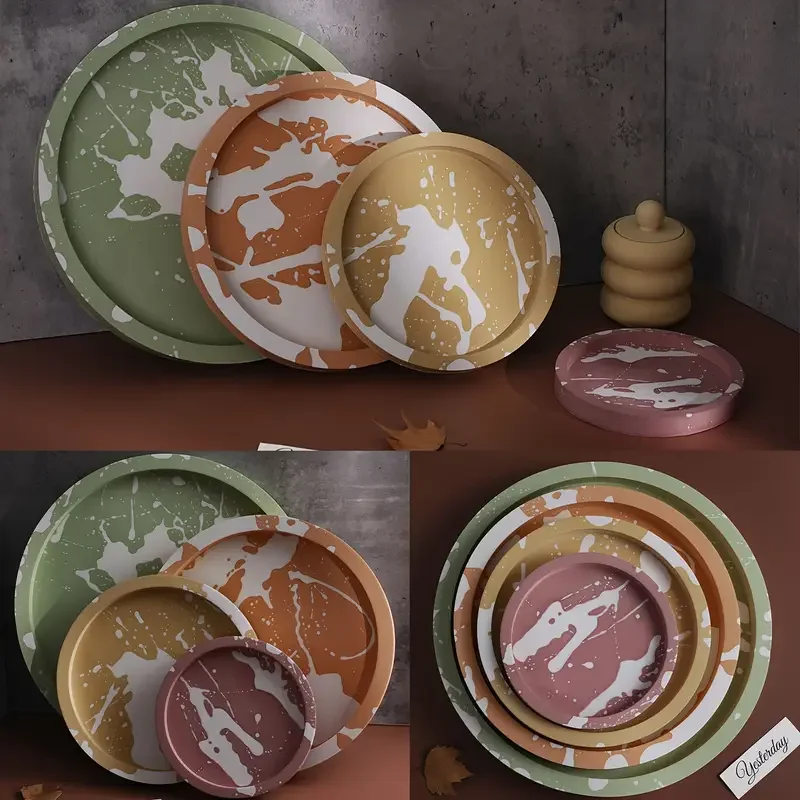 Large round Silicone Rolling T - огляд і ціна Serving Tray Mold