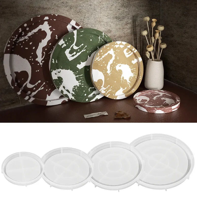 Large round Silicone Rolling T - огляд і ціна Serving Tray Mold